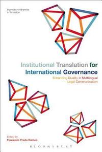 bokomslag Institutional Translation for International Governance