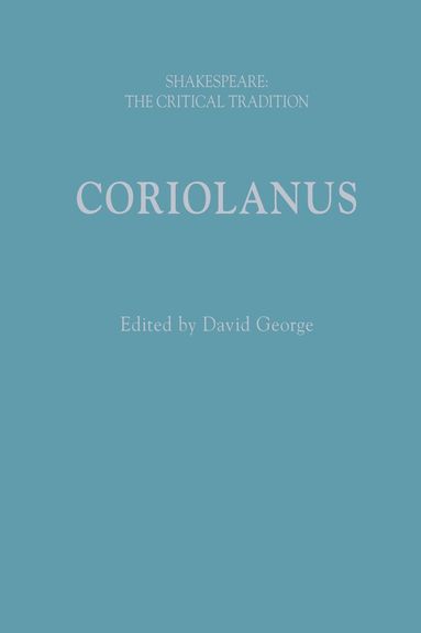 bokomslag Coriolanus