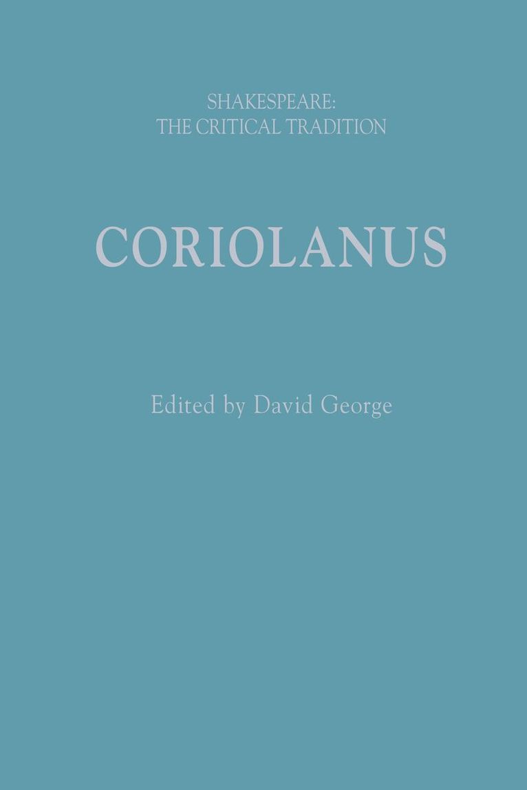 Coriolanus 1