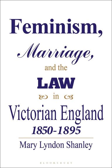 bokomslag Feminism, Marriage and the Law in Victorian England, 1850-95