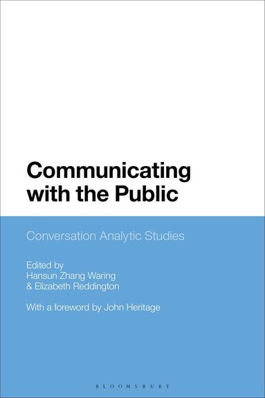 Hansun Zhang Waring, Elizabeth Reddington - Communicating with the Public, Häftad