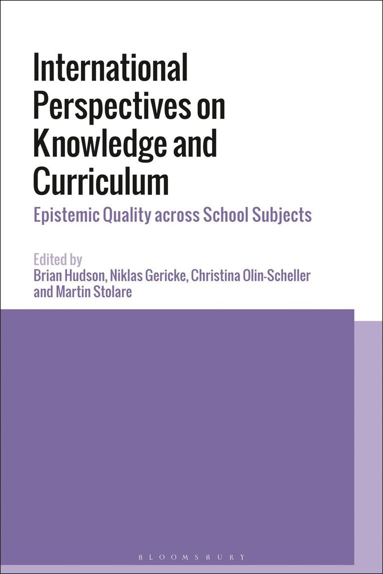 International Perspectives on Knowledge and Curriculum 1