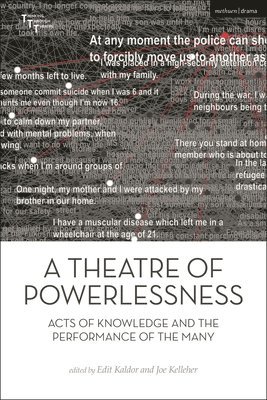 bokomslag A Theatre of Powerlessness