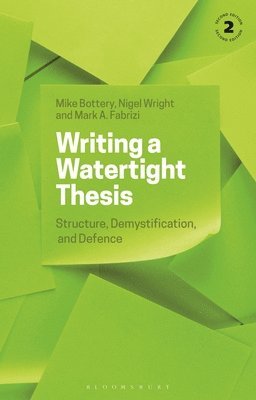 bokomslag Writing a Watertight Thesis