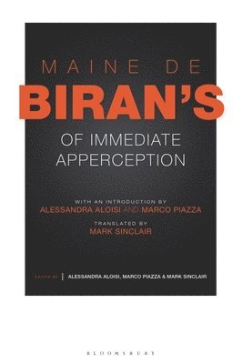 Maine de Biran's 'Of Immediate Apperception' 1