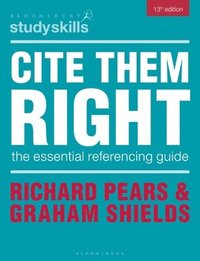 bokomslag Cite Them Right: The Essential Referencing Guide