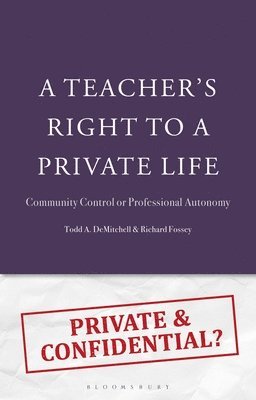 Teacher's Right to a Private Life 1