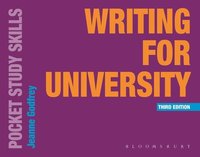 bokomslag Writing for University