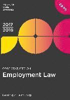 bokomslag Core Statutes on Employment Law 2017-18