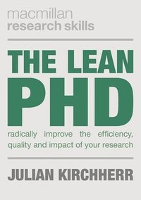 bokomslag The Lean PhD
