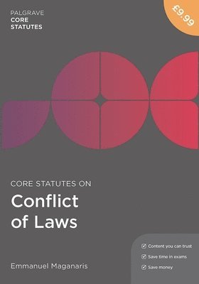 bokomslag Core Statutes on Conflict of Laws