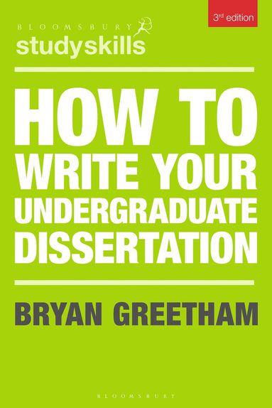 bokomslag How to Write Your Undergraduate Dissertation