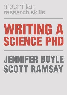 bokomslag Writing a Science PhD