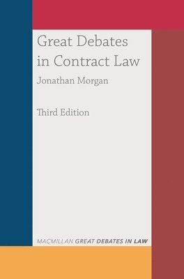 bokomslag Great Debates in Contract Law