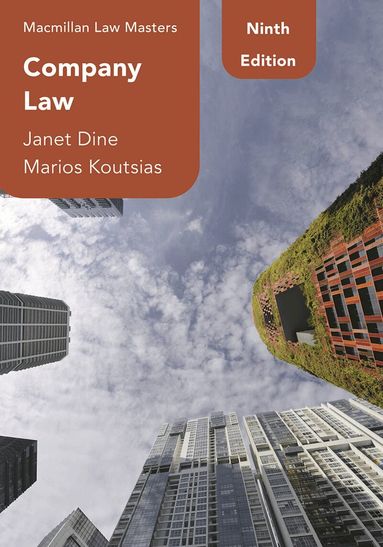 Janet Dine, Marios Koutsias - Company Law, Häftad