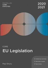 bokomslag Core EU Legislation 2020-21