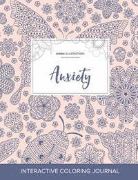 Adult Coloring Journal: Anxiety (Animal Illustrations, Ladybug)
