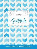bokomslag Adult Coloring Journal: Gratitude (Pet Illustrations, Watercolor Herringbone)