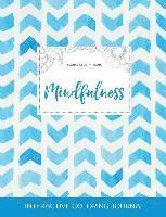 bokomslag Adult Coloring Journal: Mindfulness (Floral Illustrations, Watercolor Herringbone)