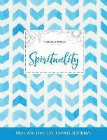 bokomslag Adult Coloring Journal: Spirituality (Nature Illustrations, Watercolor Herringbone)