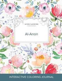 bokomslag Adult Coloring Journal: Al-Anon (Butterfly Illustrations, La Fleur)