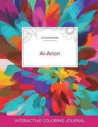bokomslag Adult Coloring Journal: Al-Anon (Pet Illustrations, Color Burst)