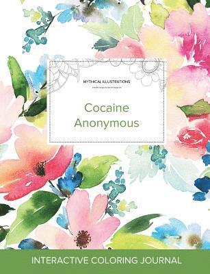 Courtney Wegner - Adult Coloring Journal: Cocaine Anonymous (Mythical Illustrations, Pastel Floral), Häftad