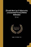 bokomslag [Torah Nevi'im U-khetuvim (romanized Form)] Biblia Hebraica; Volume 1