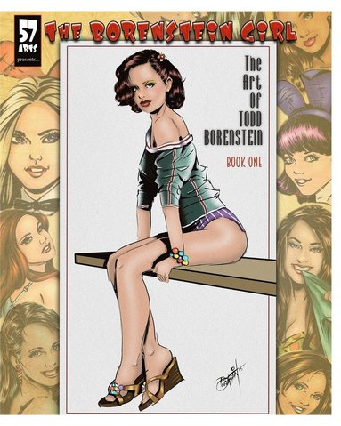 bokomslag The Borenstein Girl, The Art Of Todd Borenstein