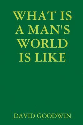 DAVID GOODWIN - What is A Man's World is Like, Häftad