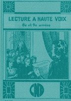 bokomslag Lecture à haute voix - 8e et 9e années