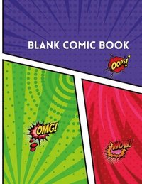 bokomslag Blank Comic Book