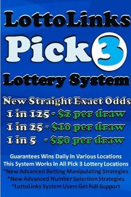 bokomslag LottoLinks Pick 3 Lottery System