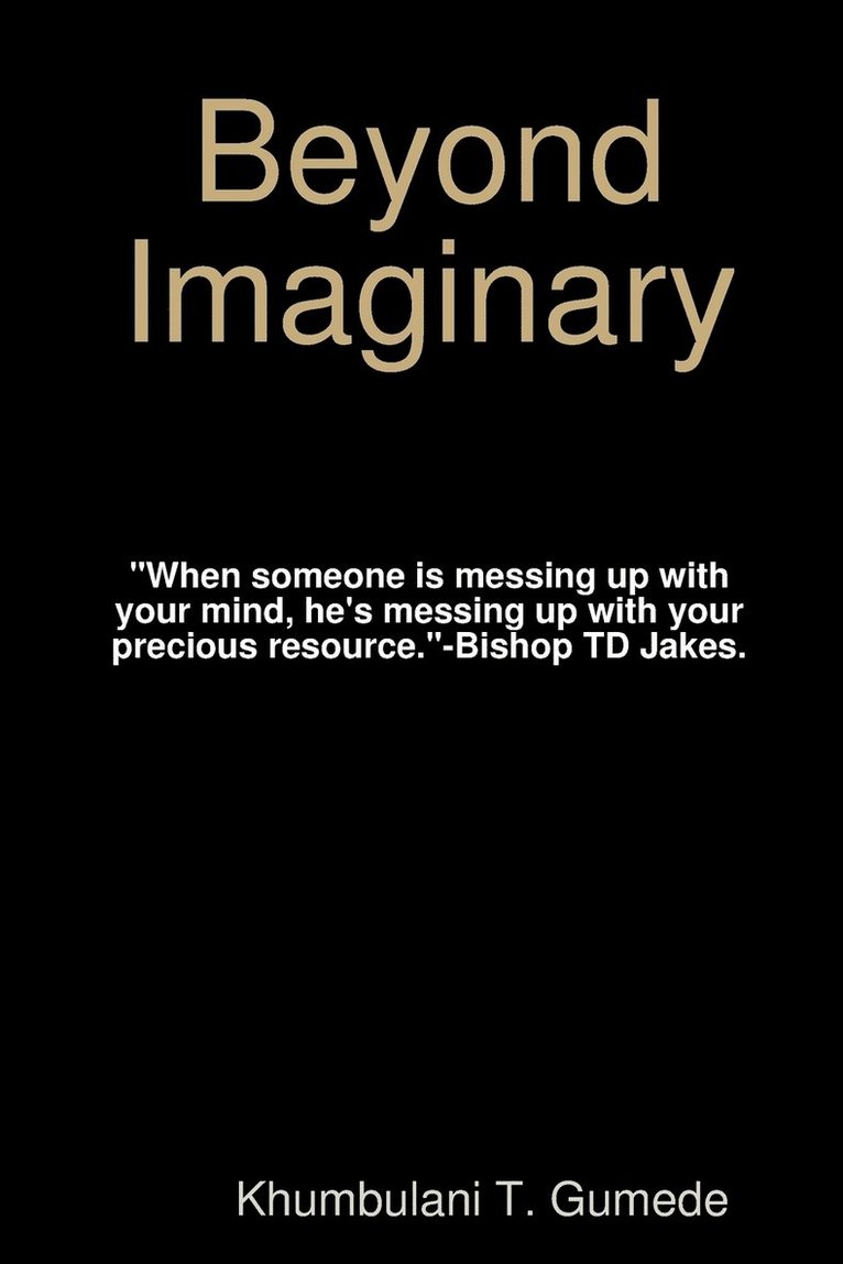 Beyond Imaginery 1