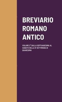 bokomslag Breviario Romano Antico