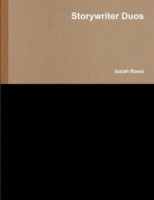 Isaiah Rossi - Storywriter Duos, Häftad