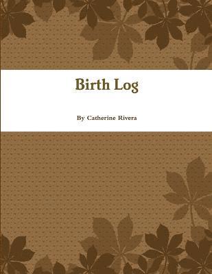 bokomslag Birth Log