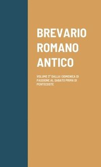 bokomslag Brevario Romano Antico