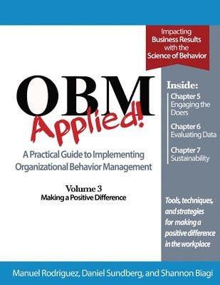 Manuel Rodriguez, Daniel Sundberg, Shannon Biagi - OBM Applied! Volume 3, Häftad