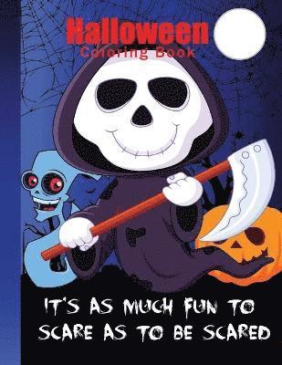 Cute Halloween Coloring Book 1