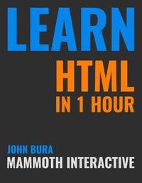 bokomslag Learn HTML in 1 Hour