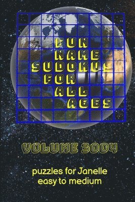 Glenn Lewis - Fun Name Sudokus for All Ages Volume 3004, Häftad