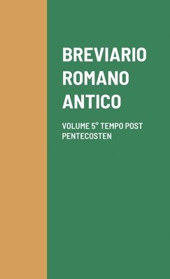 bokomslag Breviario Romano Antico