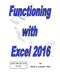 bokomslag Functioning with Excel 2016