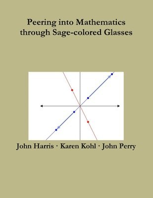 John Perry, John Harris, Karen Kohl - Peering into Mathematics Through Sage-Colored Glasses, Häftad