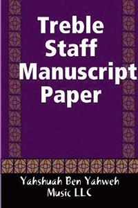 bokomslag Treble Staff Manuscript Paper