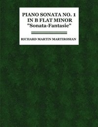 bokomslag Piano Sonata No. 1 in B-Flat Minor