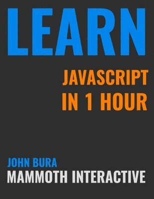 bokomslag Learn Java Script In 1 Hour