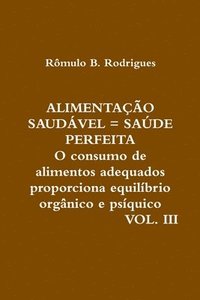 bokomslag Alimentao Saudvel = Sade Perfeita - Vol. III