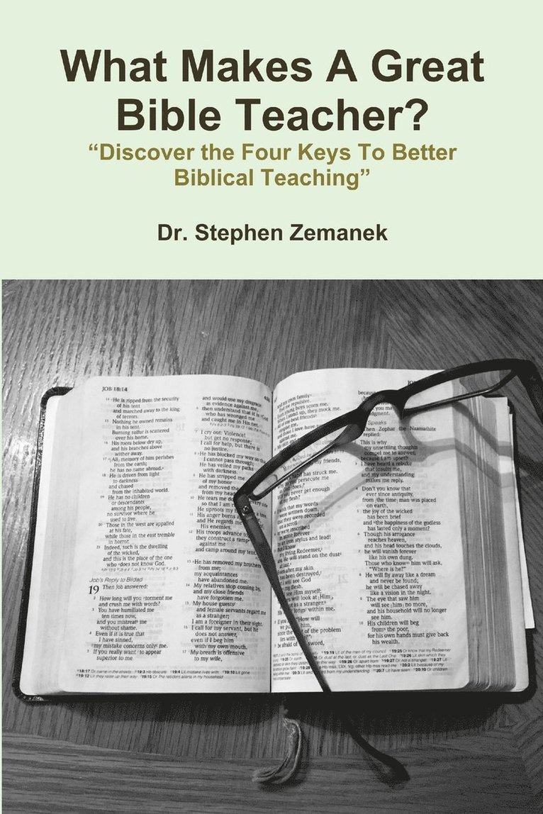 What Makes A Great Bible Teacher?